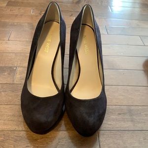 Leather platform 4” heels